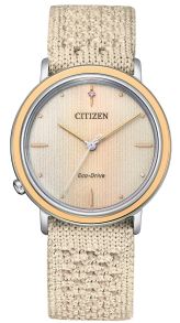 Citizen L Ambiluna reloj de mujer en acero bicolor con mecanismo E031 y dos correas | EM1006-40A