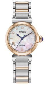 Citizen L Mae reloj de mujer con nácar y diamante | EM1136-87D
