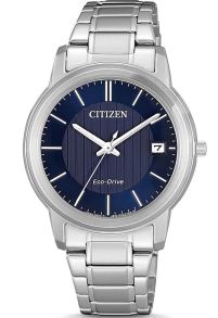 Citizen Eco-Drive reloj de mujer en acero | Esfera azul texturizada | FE6011-81L