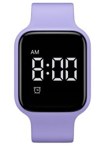 Reloj descanso morado silencioso | FIBEX15V05