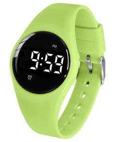 Reloj escolar verde temporizador | FIBEX15V2GREEN