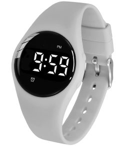 Reloj geriátrico gris alertas | FIBEX15V2GRAY