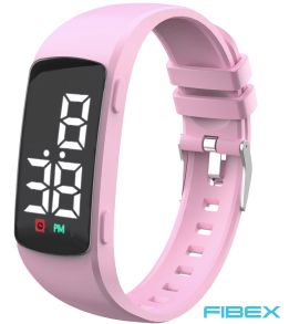 Reloj hábitos rosa entrenamiento | FIBEX15V3PINK