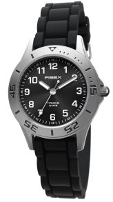 Reloj natación titanio negro-plata | FIBEXTIA08