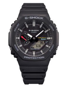 Reloj solar Bluetooth G-Shock Carbon Core Guard 200M en diseño negro | GA-B2100-1AER