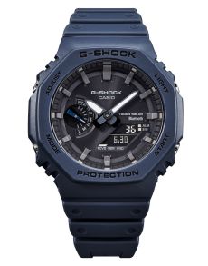 Reloj solar Bluetooth G-Shock azul con Carbon Core Guard 200M | GA-B2100-2AER