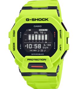 Reloj de fitness con GPS G-Shock verde lima con contador de pasos 200M | GBD-200-9ER
