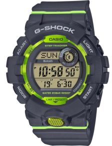 Reloj digital G-Shock G-Squad con contador de pasos y diseño deportivo | GBD-800-8ER