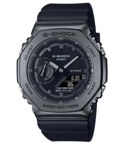Reloj G-Shock octagonal metálico negro completamente ana-digi | GM-2100BB-1AER