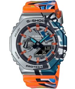 Reloj edición limitada G-Shock Graffiti con diseño de arte urbano | GM-2100SS-1AER
