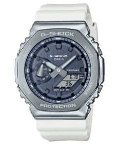 Reloj G-Shock de la serie metálica inspirado en la iluminación de invierno | GM-2100WS-7AER