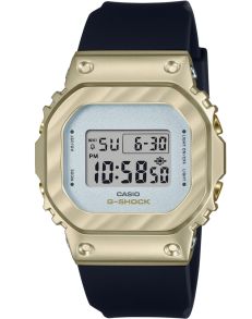 Reloj digital dorado para mujer G-Shock con diseño de metal drapeado | GM-S5600BC-1ER