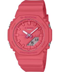 Reloj G-Shock rosa con diseño octagonal delgado y resina bio-based | GMA-P2100-4AER