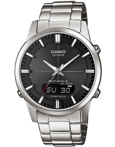 Reloj solar controlado por radio Casio con cristal de zafiro y hora mundial | LCW-M170D-1AER