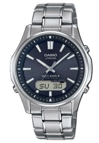 Reloj de radio solar de titanio premium con cristal de zafiro | LCW-M100TSE-1AER