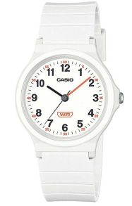 Reloj ecológico blanco para dama de base biológica Casio | LQ-24B-7BEF