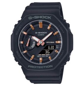 Reloj G-Shock negro delgado con Carbon Core Guard | GMA-S2100-1AER