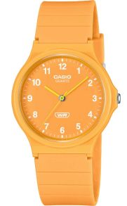 Reloj ecológico Casio con esfera naranja y correa de base biológica | MQ-24B-9BEF