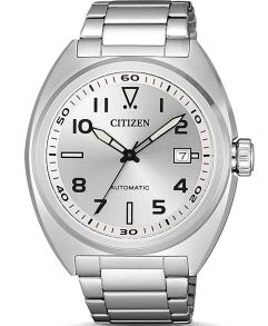 Citizen reloj automático para hombre en acero con mecanismo mecánico | NJ0100-89A