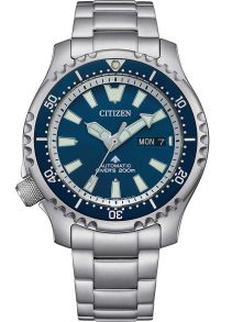 Citizen Promaster Fugu Limited Edition reloj de buceo automático | Esfera azul y certificación ISO | NY0161-63L
