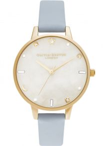 Olivia Burton Celestial Chalk Blue & Pale Gold OB16GD31