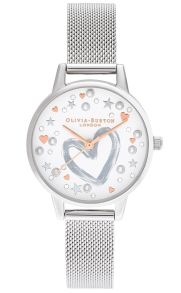Olivia Burton You Have My Heart Rose Gold & Silver OB16LH12