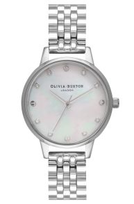 Olivia Burton Classics Midi MOP Silver OB16SE09