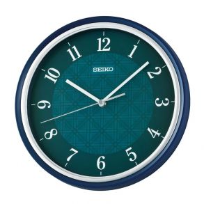 Seiko Wall Clock Quartz Blue QHA016L