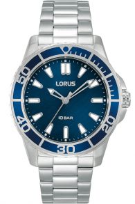 Lorus Ladies Blue 100m Steel 34mm