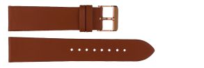 Carrie Taylor Caramel Leather Strap (20mm) Rosegold