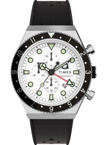 Timex Q 3-Time Zone Chronograph TW2V70100