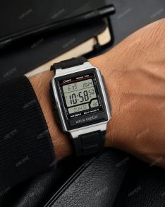 Reloj digital Casio Wave Ceptor multibanda con control de radio y hora mundial | WV-59R-1AEF