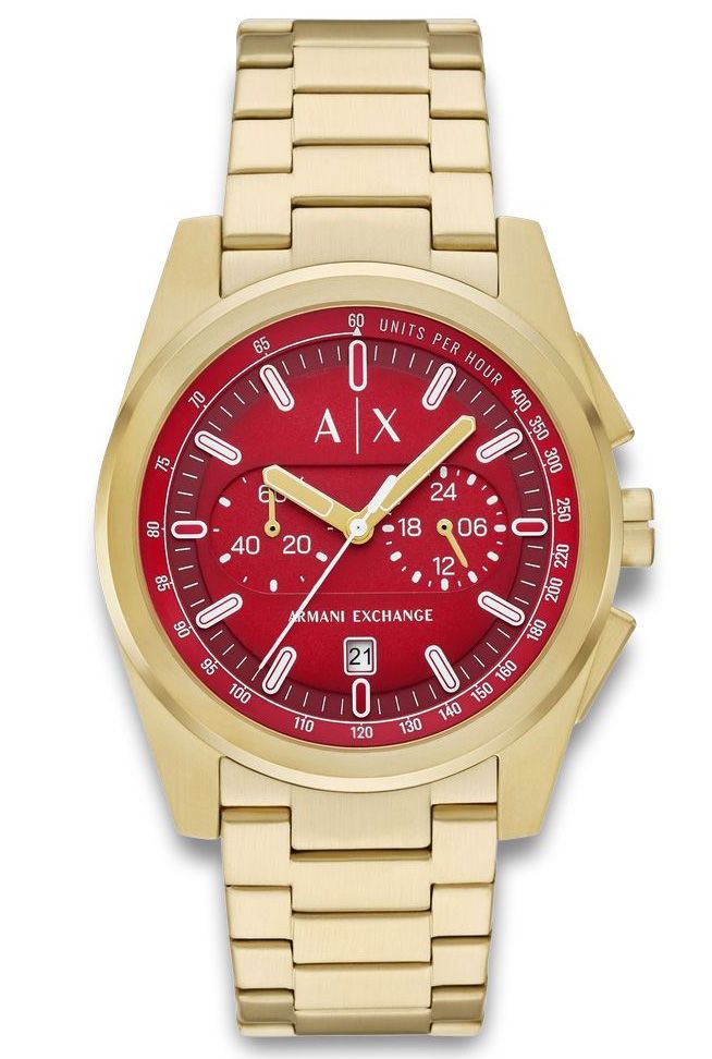 Reloj Inteligente Reloj Armani Exchange Hombre Rojo Reloj A/X