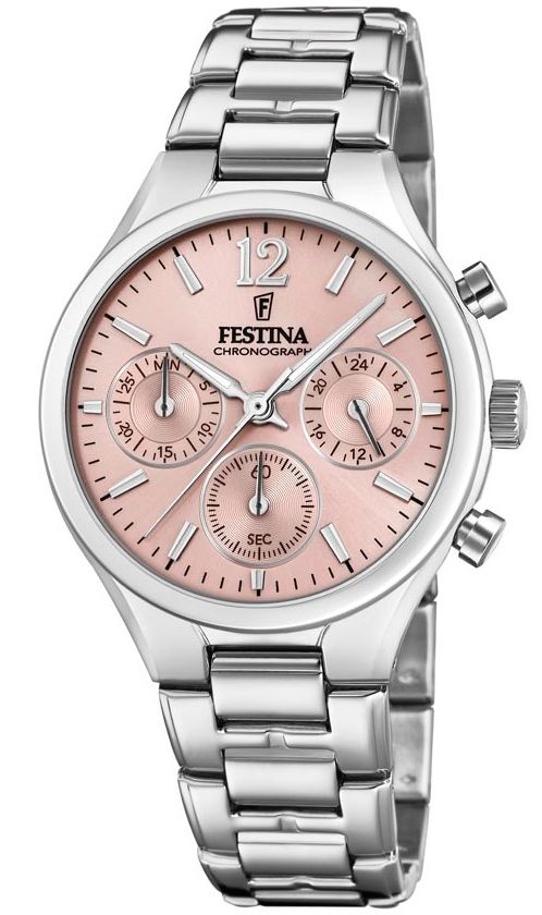 FESTINA Orologio CAB.CRONO ACE.COR.ESF.MACL/NE – Modello Cronografo Uomo - 4
