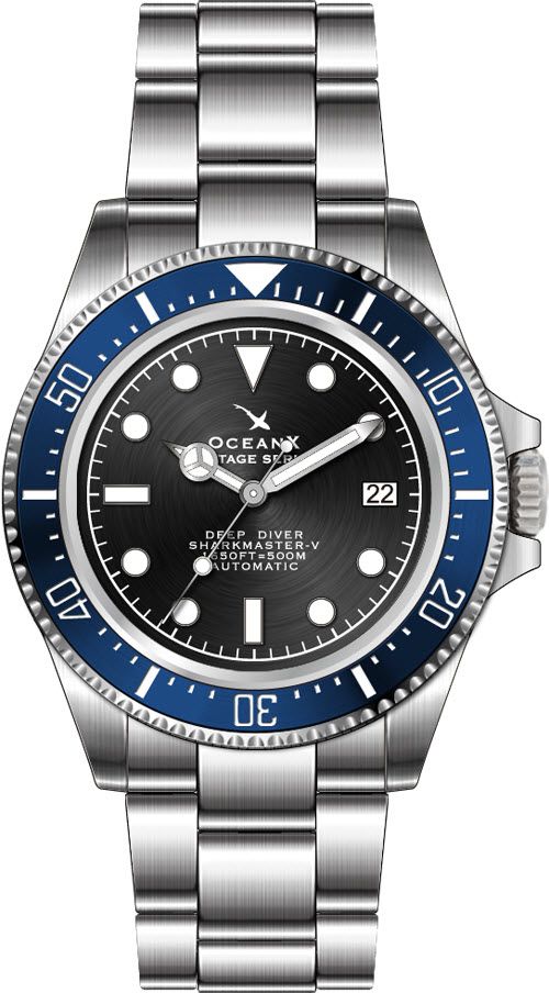 Watch Rolex Por Debajo OceanX Sharkmaster-V 500 Meters Automatic