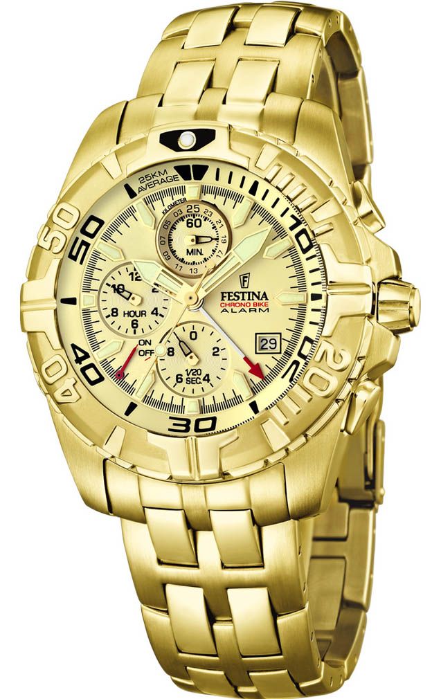 Reloj FESTINA para hombre dorado. - F16746/2 - J. Peares