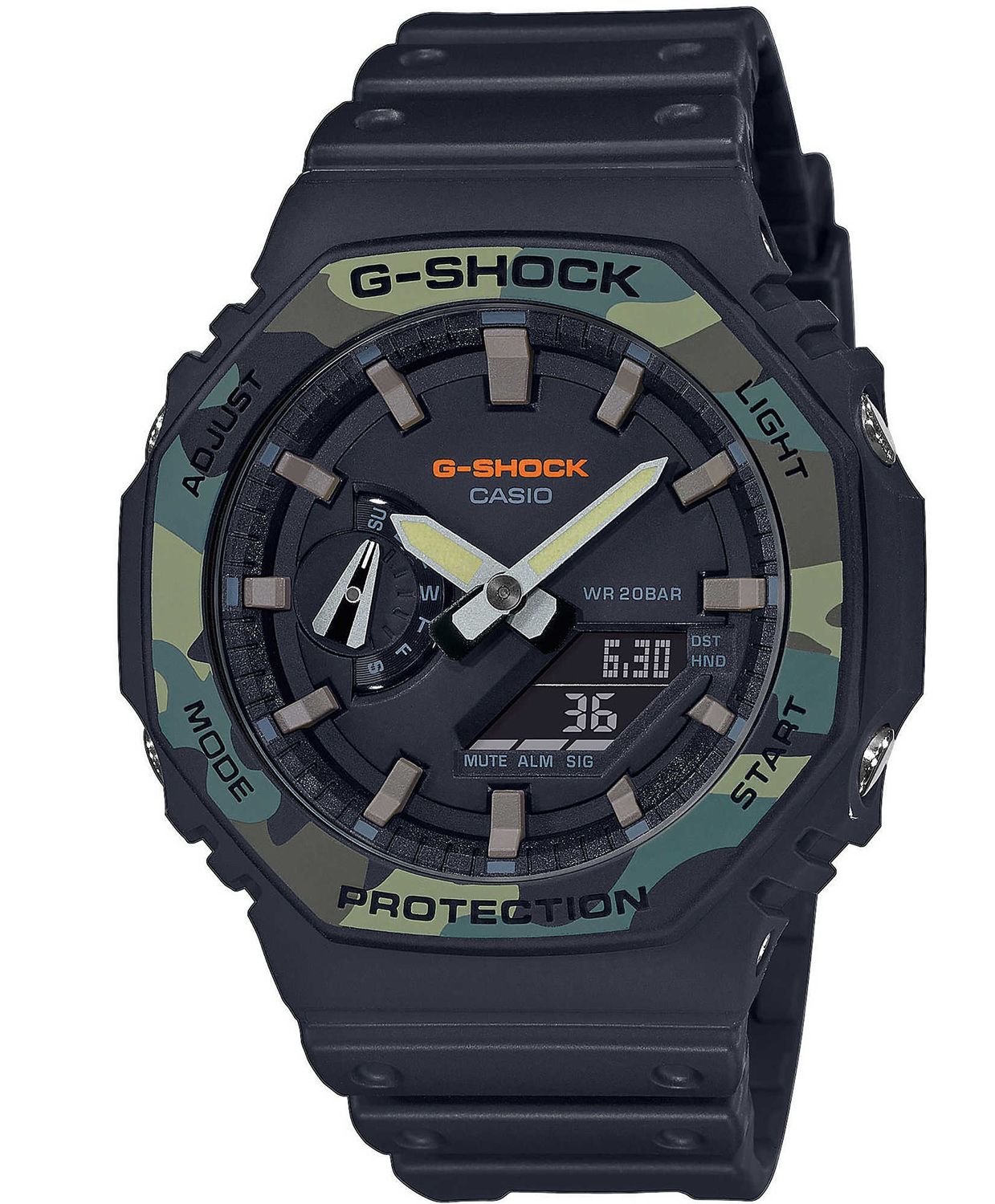Reloj G-Shock camuflaje Diseño táctico con resistencia extrema