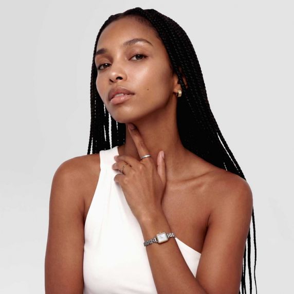 Daniel Wellington Quadro Mini Arch 3-Link Two Tone Gold DW00100925