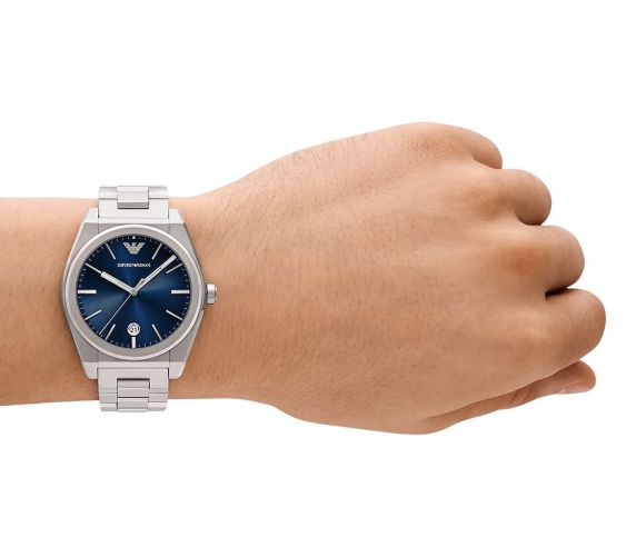 Bulova 98B324 Orologio Uomo Analogico Al Quarzo - Cassa 40mm, Cinturino In Pelle, Data E Mese, 3 ATM