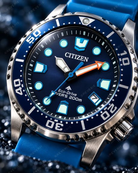 Citizen Promaster Eco-Drive reloj de buceo para mujer con esfera azul | EO2028-06L