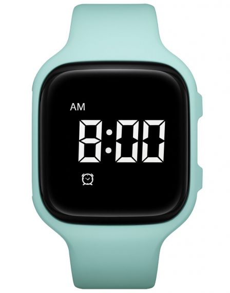 Reloj hidratación verde menta silencioso | FIBEX15V06