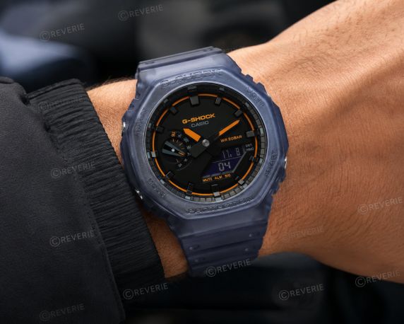 Casio G-Shock Cloudy Blue Ana-Digi 45mm