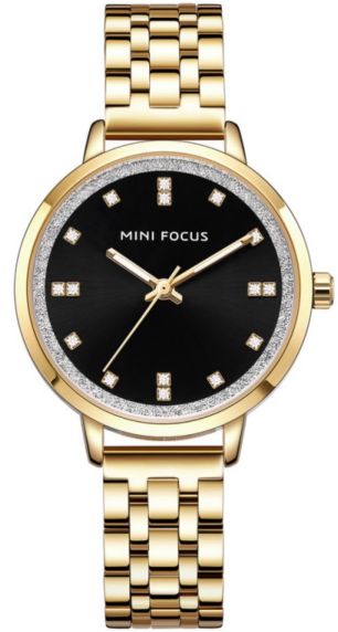 Mini Focus Crystal Lady Golden Black 0047