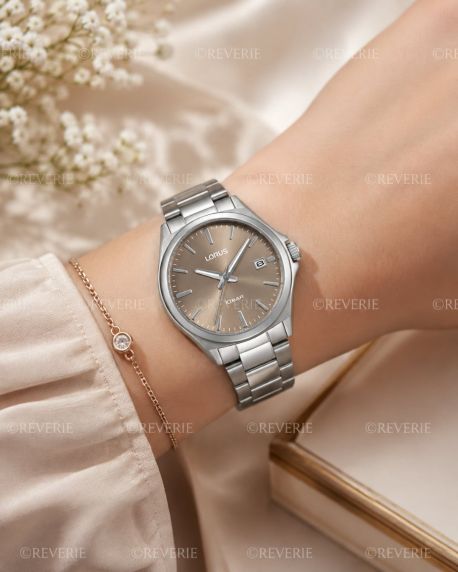Lorus Ladies Light Earth Sunray 34mm