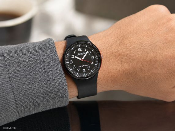 Lorus Sport Unisex 100M Black 37mm